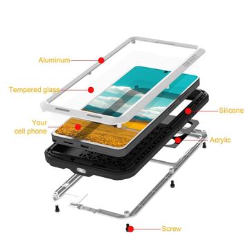 Samsung Galaxy S26 Ultra Love Mei Powerful Hybrid Cover - Hvid