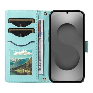 Samsung Galaxy S26 Ultra Luksus Vatteret Pung - Grøn