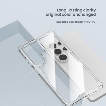 Samsung Galaxy S26 Ultra Nillkin Nature TPU Pro Hybrid Cover - Gennemsigtig