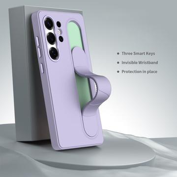 Samsung Galaxy S26 Ultra Smart hybrid cover med stående greb - Lilla