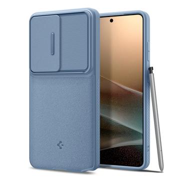 Samsung Galaxy S26 Ultra Spigen Optik Armor Cover - Lyseblå