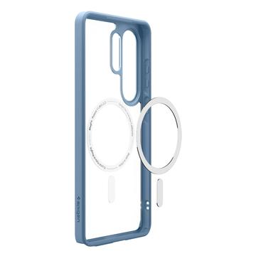 Samsung Galaxy S26 Ultra Spigen Ultra Hybrid Mag Cover - Lyseblå / Klar
