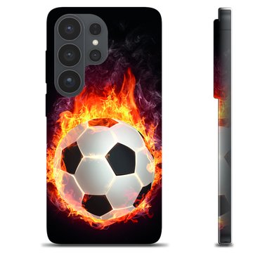 Samsung Galaxy S26 Ultra TPU Cover - Fodbold Flamme