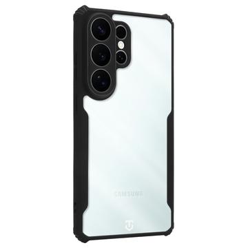 Samsung Galaxy S26 Ultra Tactical Quantum Stealth Cover med forstærkede hjørner - klar / sort