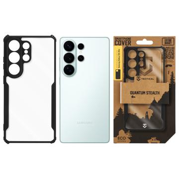 Samsung Galaxy S26 Ultra Tactical Quantum Stealth Cover med forstærkede hjørner - klar / sort