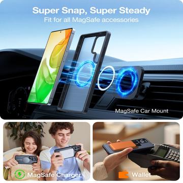 Samsung Galaxy S26 Ultra Torras Guardian Mag Cover - Sort