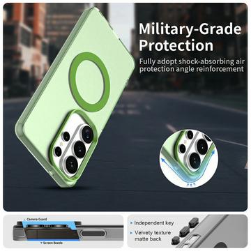 Samsung Galaxy S26 Ultra UltraGuard Matte MagSafe Cover - Grøn
