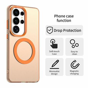 Samsung Galaxy S26 Ultra UltraGuard Matte MagSafe Cover - Orange