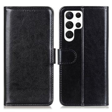 Samsung Galaxy S26 Ultra Pung Etui med Stativ - sort