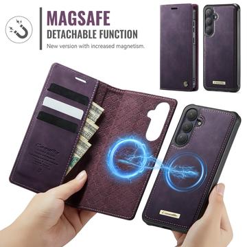 Samsung Galaxy S26+ Caseme C49 2-i-1 aftagelig pungetui - MagSafe-kompatibel, RFID - Lilla