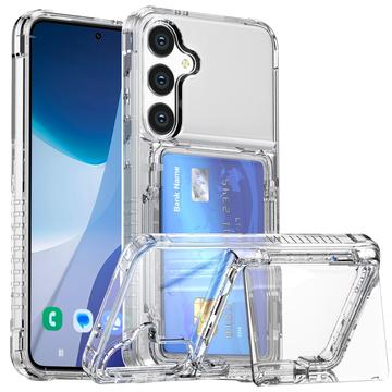 Samsung Galaxy S26+ Gennemsigtigt Cover med Kortholder