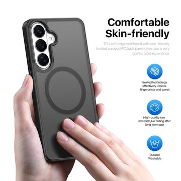Samsung Galaxy S26+ Dux Ducis Yind Hybrid Cover - MagSafe-kompatibel - Sort