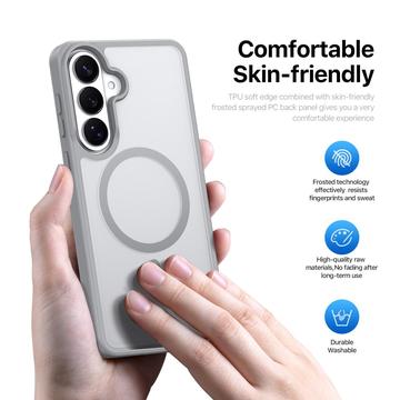 Samsung Galaxy S26+ Dux Ducis Yind Hybrid Cover - MagSafe-kompatibel - Grå