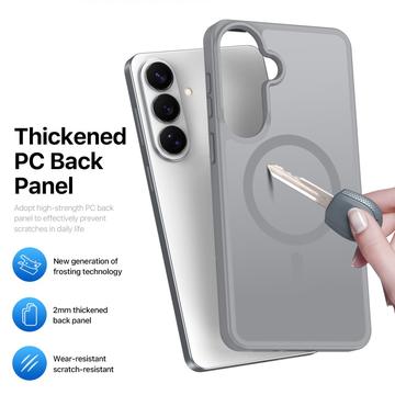 Samsung Galaxy S26+ Dux Ducis Yind Hybrid Cover - MagSafe-kompatibel - Grå