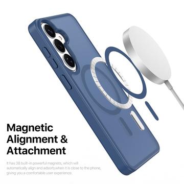 Samsung Galaxy S26+ Dux Ducis Yind Hybrid Cover - MagSafe-kompatibel - Mørkeblå