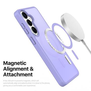 Samsung Galaxy S26+ Dux Ducis Yind Hybrid Cover - MagSafe-kompatibel - Lyselilla