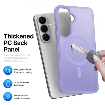 Samsung Galaxy S26+ Dux Ducis Yind Hybrid Cover - MagSafe-kompatibel - Lyselilla