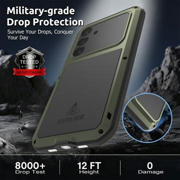 Samsung Galaxy S26+ Love Mei Powerful Hybrid Cover - Grøn