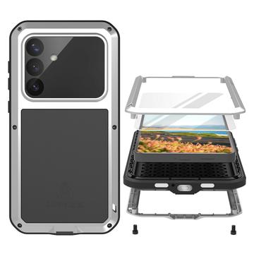 Samsung Galaxy S26+ Love Mei Powerful Hybrid Cover - Sølv