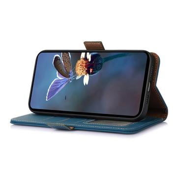 Samsung Galaxy S26+/S26 Pro Pung læder cover med RFID - blå