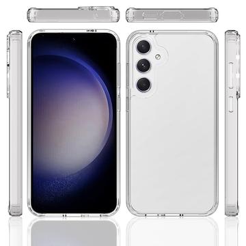 Samsung Galaxy S26+ Ridsefast Hybrid Cover - Gennemsigtig