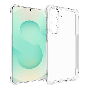 Samsung Galaxy S26+ Stødsikkert Silikone Cover - Gennemsigtig