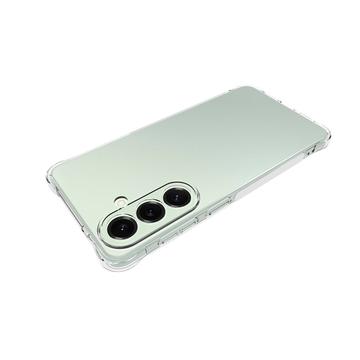 Samsung Galaxy S26+ Stødsikkert Silikone Cover - Gennemsigtig