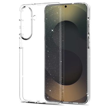 Samsung Galaxy S26+ Tech-Protect FlexAir Glitter TPU Cover - Gennemsigtig