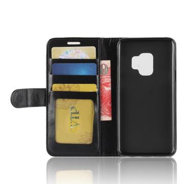 Samsung Galaxy S9 Pung med Magnetisk Lukning - Sort
