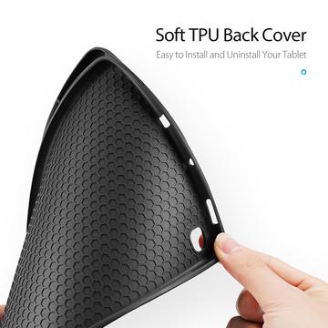 Samsung Galaxy Tab S6 Lite 2020/2022/2024 Dux Ducis Domo Tri-Fold Smart Folio Cover - Sort
