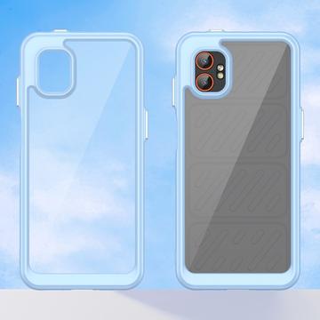 Samsung Galaxy XCover7 Pro Anti-Shock Hybrid Cover - Blå