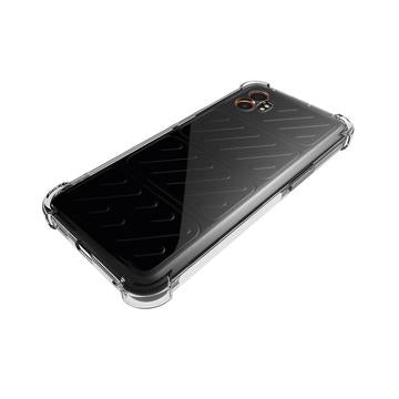 Samsung Galaxy XCover7 Pro Stødtæt TPU Cover - Gennemsigtig