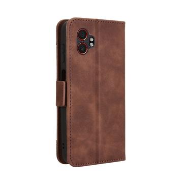 Samsung Galaxy XCover7 Pro Kortholder Pung Etui - Brun