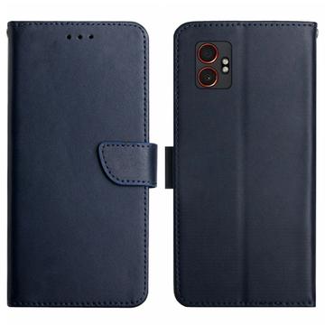Samsung Galaxy XCover7 Pro Læderpung med Stativ - Blå