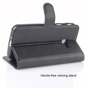 Samsung Galaxy Xcover 4/4s Pung Cover med Magnetisk Lukning - Sort