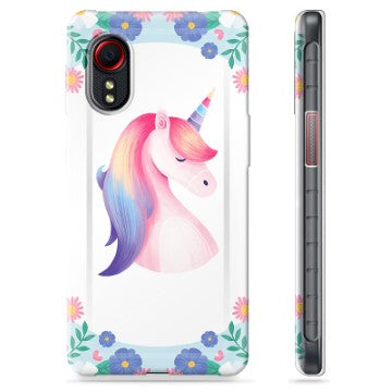 Samsung Galaxy Xcover 5 TPU Cover - Enhjørning