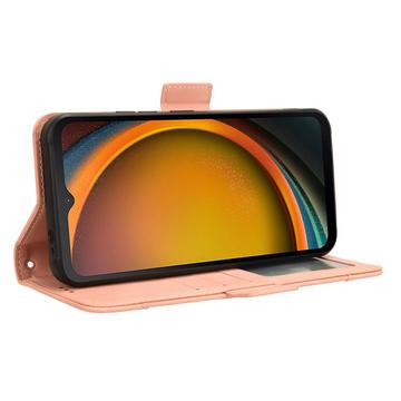 Samsung Galaxy X7 Pung Cover med Kortholder - Pink