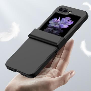 Samsung Galaxy Z Flip5 Gummibelagt Plastik Cover - Midnatsort