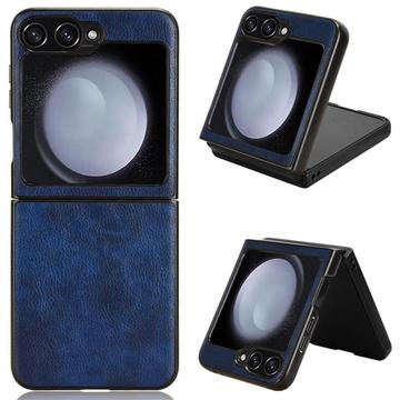 Samsung Galaxy Z Flip6/Z Flip7 FE Belagt Plastikcover - Blå