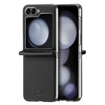Samsung Galaxy Z Flip6/Z Flip7 FE Dux Ducis Bril Flip Cover - Sort