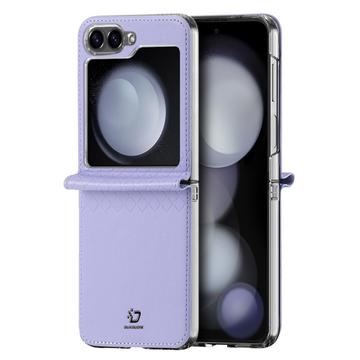 Samsung Galaxy Z Flip6/Z Flip7 FE Dux Ducis Bril Flip Cover - Lilla