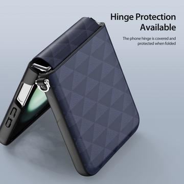 Samsung Galaxy Z Flip6/Z Flip7 FE Dux Ducis Fitt Cover - Blå