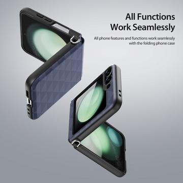 Samsung Galaxy Z Flip6/Z Flip7 FE Dux Ducis Fitt Cover - Blå