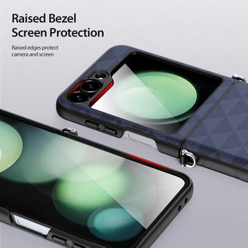 Samsung Galaxy Z Flip6/Z Flip7 FE Dux Ducis Fitt Cover - Blå