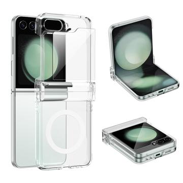 Samsung Galaxy Z Flip6/Z Flip7 FE Hybrid Cover - MagSafe Kompatibel - Gennemsigtig