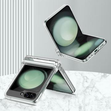 Samsung Galaxy Z Flip6/Z Flip7 FE Hybrid Cover - MagSafe Kompatibel - Gennemsigtig