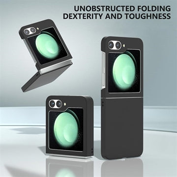 Samsung Galaxy Z Flip6/Z Flip7 FE Plastik Cover - Sort
