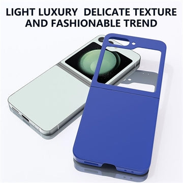Samsung Galaxy Z Flip6/Z Flip7 FE Plastik Cover - Blå
