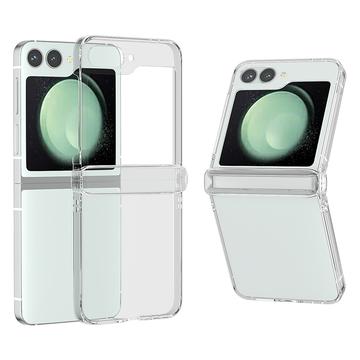 Samsung Galaxy Z Flip6/Z Flip7 FE Plastik Cover - Gennemsigtig