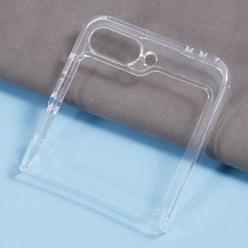 Samsung Galaxy Z Flip6/Z Flip7 FE Stødtæt TPU Cover - Gennemsigtig